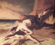 William Etty Hero and Leander (nn03) oil painting picture wholesale